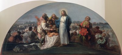 The Multiplication of the Loaves and Fishes by Francisco de Goya